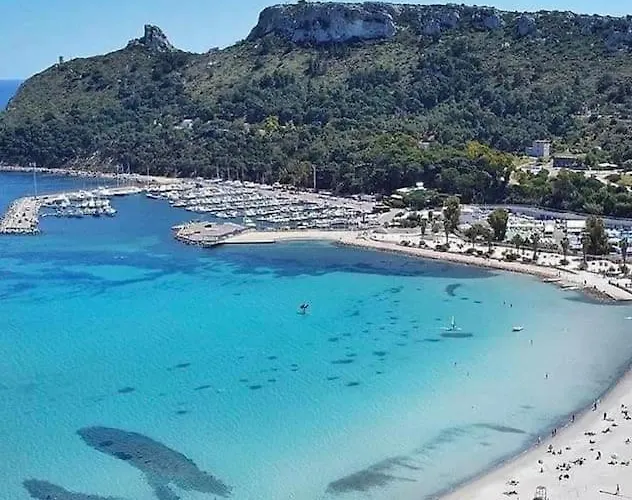 Poetto The Sea A Few Steps From The *